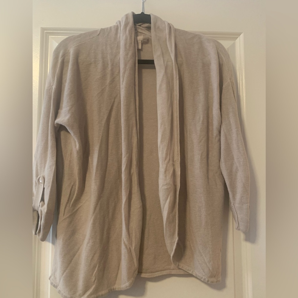 Open cardigan